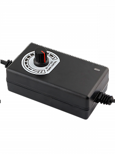 Блок питания 3-12В 2А универсальный адаптер сетевой со штекером 5.5х2.5 мм Орбита OT-APB114 Черный