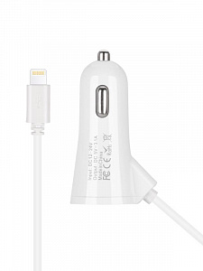 MUJU MJ-C08 ЗУ авто USB + кабель iOS Lightning (5B,3100mA)
