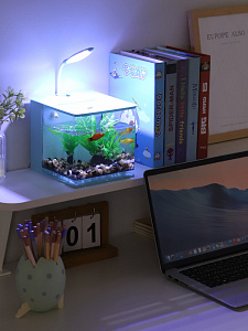 Аквариум для рыбок с подсветкой и фильтром Огонек OG-HOG15