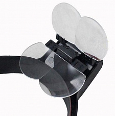 Лупа налобная увеличительная с подсветкой Орбита OT-INL07