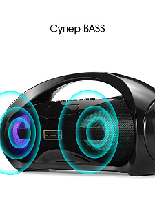 Орбита OT-SPB100 Черная колонка BT (10Вт)