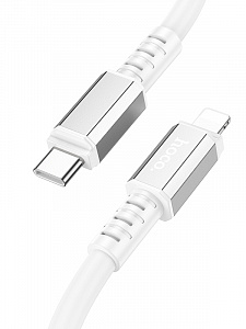 HOCO X85 Белый кабель PD20W (iOS Lighting-TYPE-C) 1м