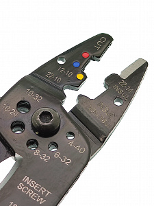 Стриппер клещи 3 в 1 для снятия изоляции и обжима клемм Патриот PT-INK08