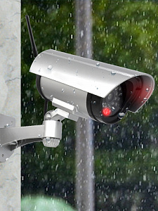 Муляж камеры видеонаблюдения уличный со светодиодом Орбита OT-VNP34