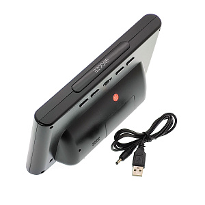 VST 732Y-1 Красные часы настольные (без блока)