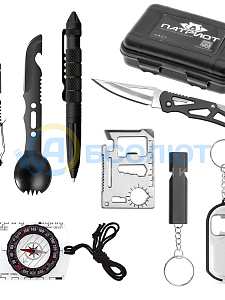 Набор для выживания туристический 8 в 1 Патриот PT-TRS13