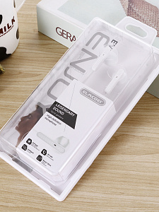 ELMCOEI EV-241 Белые наушники-гарнитура (3.5мм)