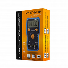 Мультиметр цифровой автоматический c прозвонкой, NCV тестер тока и напряжения Орбита OT-INM38