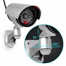 Муляж камеры видеонаблюдения уличный со светодиодом Орбита OT-VNP34