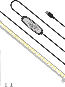 Фитолампа для растений с таймером накладная Огонек OG-LDP17