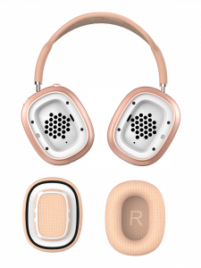Наушники беспроводные Bluetooth с микрофоном Орбита OT-ERB55 Оранжевые