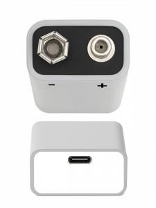 Аккумулятор крона 6F22 с гнездом type-c, 1000мАч, 9V, 1шт Орбита