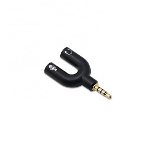 EZRA AD04 переходник (штекер 3.5мм - 2 гнезда 3.5мм)