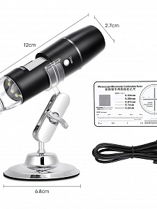 Микроскоп беспроводной цифровой карманный 1000X Wi-Fi Орбита OT-INL92