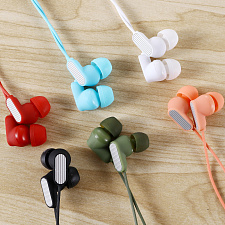 ELMCOEI EV-236 Белые наушники-гарнитура (3.5мм)