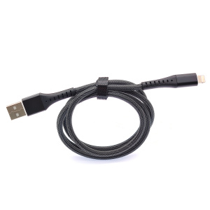 Орбита OT-SMI32 Черный кабель USB 2.4A (iOS Lightning) 1м