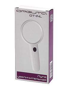 Лупа ручная увеличительная с подсветкой Орбита OT-INL65