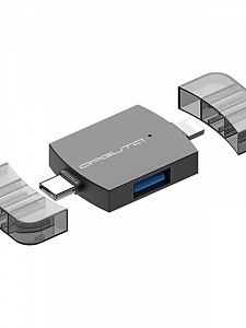Орбита OT-PCR26 картридер OTG (USB, Lightning, Type-C)