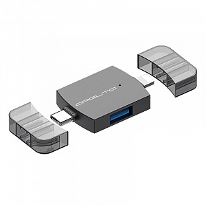 Орбита OT-PCR26 картридер OTG (USB, Lightning, Type-C)