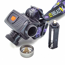 Патриот PT-FLG13 фонарь налобный (1L, 18650.,ZOOM)