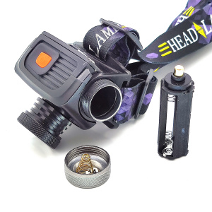 Патриот PT-FLG13 фонарь налобный (1L, 18650.,ZOOM)