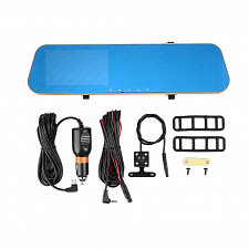 Видеорегистратор автомобильные зеркало с камерой заднего вида TDS TS-CAR12