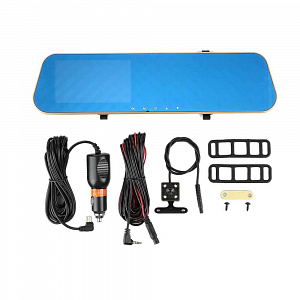 Видеорегистратор автомобильные зеркало с камерой заднего вида TDS TS-CAR12