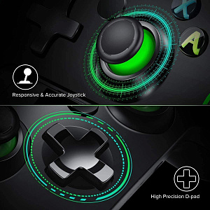 Орбита OT-PCG17 Черный геймпад игровой (проводной)