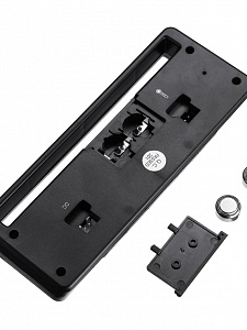 Часы автомобильные с подсветкой, вольтметром и термометром VST 7010V