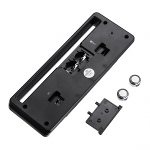 Часы автомобильные с подсветкой, вольтметром и термометром VST 7010V