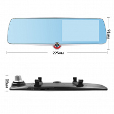 TDS TS-CAR40 автовидеорегистратор зеркало+камера