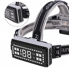 Патриот PT-FLG43 фонарь налобный (1L, 2*18650, ZOOM)