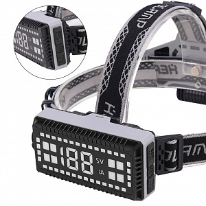 Патриот PT-FLG43 фонарь налобный (1L, 2*18650, ZOOM)