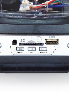 Светодиодный диско шар с MP3 с пультом и Bluetooth Огонёк OG-LDS04