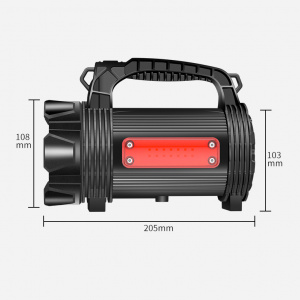 Патриот PT-FLR36 фонарь ручной (1L+1L, встр. аккум)