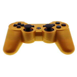 Геймпад беспроводной Bluetooth джойстик для PS3, ПК, Орбита OT-PCG02 Золотой