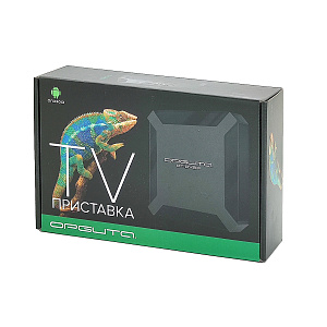 Смарт ТВ приставка медиаплеер на андроид 2/16 Гб Орбита OT-DVB31