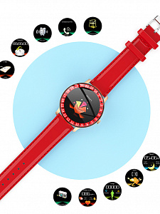 Орбита OT-SMS06(R80) Черный металл спорт браслет