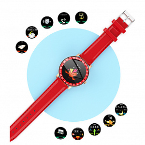 Орбита OT-SMS06(R80) Черный металл спорт браслет