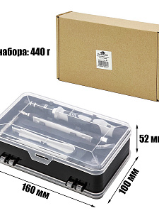 Набор отверток и бит для точных работ 115 в 1 Патриот PT-INO09