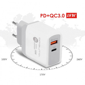 Зарядное устройство для телефона с быстрой зарядкой Орбита OT-APU42