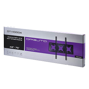 Кронштейн для телевизора настенный до 75 дюймов Орбита OT-HOD04