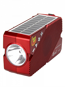 Fepe FP-93-S радиоприёмник аккумуляторный (USB,TF,Bluetooth, солнч. панель)