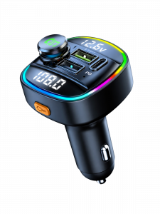 FM-модулятор трансмиттер автомобильный с Bluetooth TDS TS-CAF20