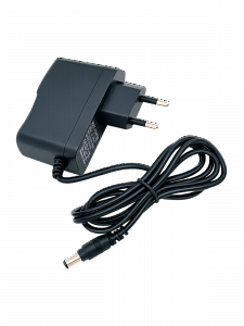 Блок питания 12В 1А универсальный адаптер сетевой со штекером 5.5х2.5 мм Орбита OT-APB43 Черный