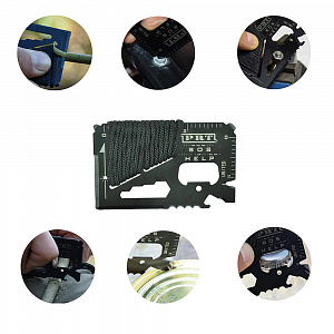 Набор для выживания туристический 9 в 1 Патриот PT-TRS06