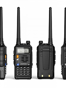 Рация Baofeng UV-S9 8W с гарнитурой черная