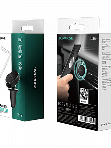 BOROFONE BH6 Серебро Держатель для смартфонов магнитный (в воздуховод)