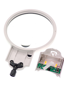 Лупа настольная с подсветкой на гибкой ноге Орбита INL86