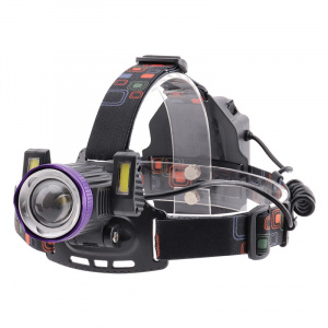 Патриот PT-FLG03 фонарь налобный (3L, 2*18650, ZOOM, Т6)